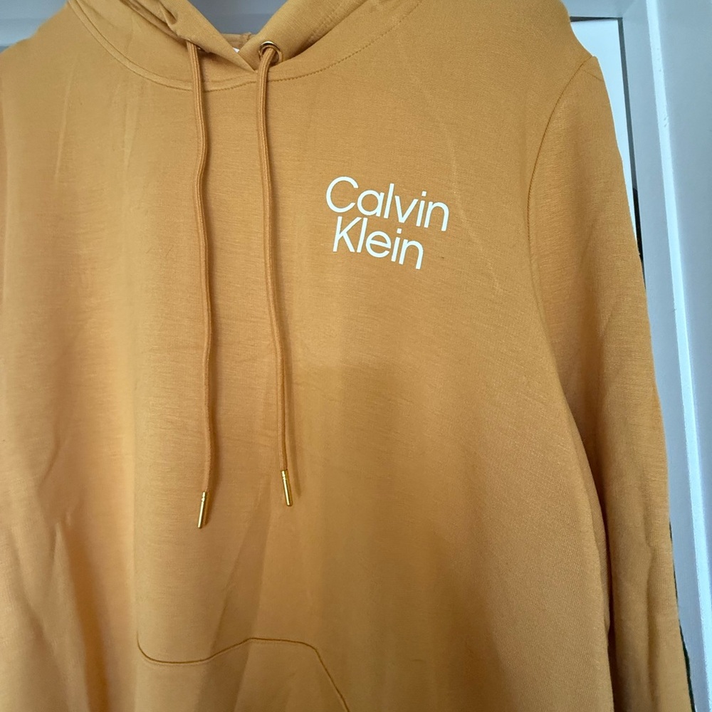 Calvin Klein Mustard Hoodie